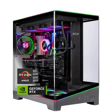 Skytech Gaming - Skytech HARPY - AMD Ryzen 7 9850X3D, 5090, 32GB 6000 MHz DDR5 RAM, 1000W GOLD A3 PSU - Black