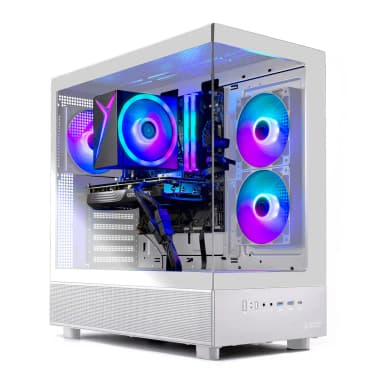 Skytech Gaming - Skytech AZURE3 - AMD Ryzen 5 7600, 5070, 16GB 6000 MHz DDR5 RAM, 850W GOLD A3 PSU - White