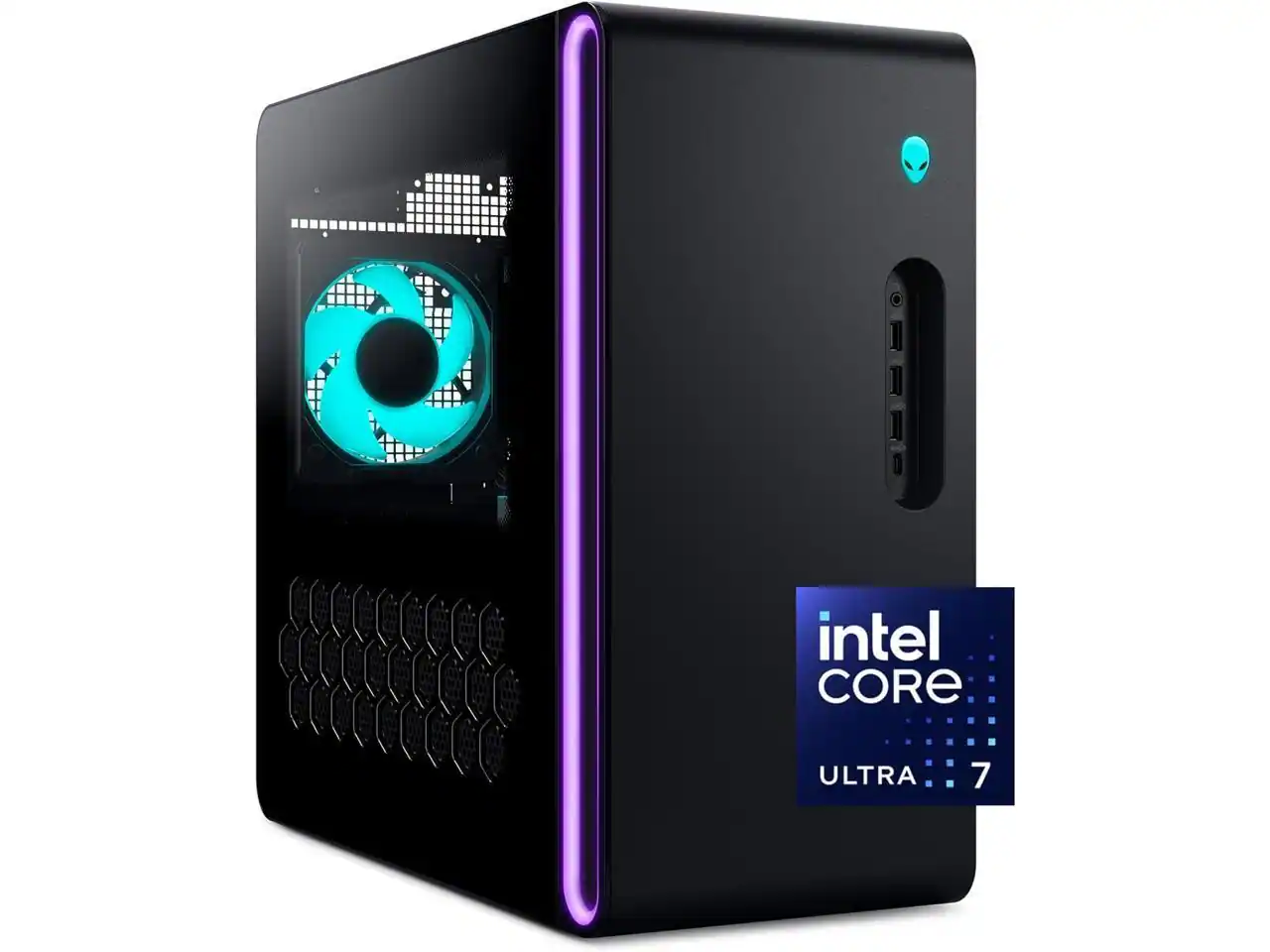 Dell - Alienware Aurora ACT1250 Desktop: Core Ultra 7 265F, RTX 5060 Ti, 16GB DDR5, 1TB SSD, Win 11 - Black
