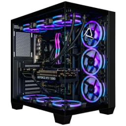 CLX - SET Gaming Desktop - Intel Core Ultra 7 270K Plus - 64GB DDR5 5600 Memory - GeForce RTX 5080 16GB - 2TB NVMe M.2 SSD - Black