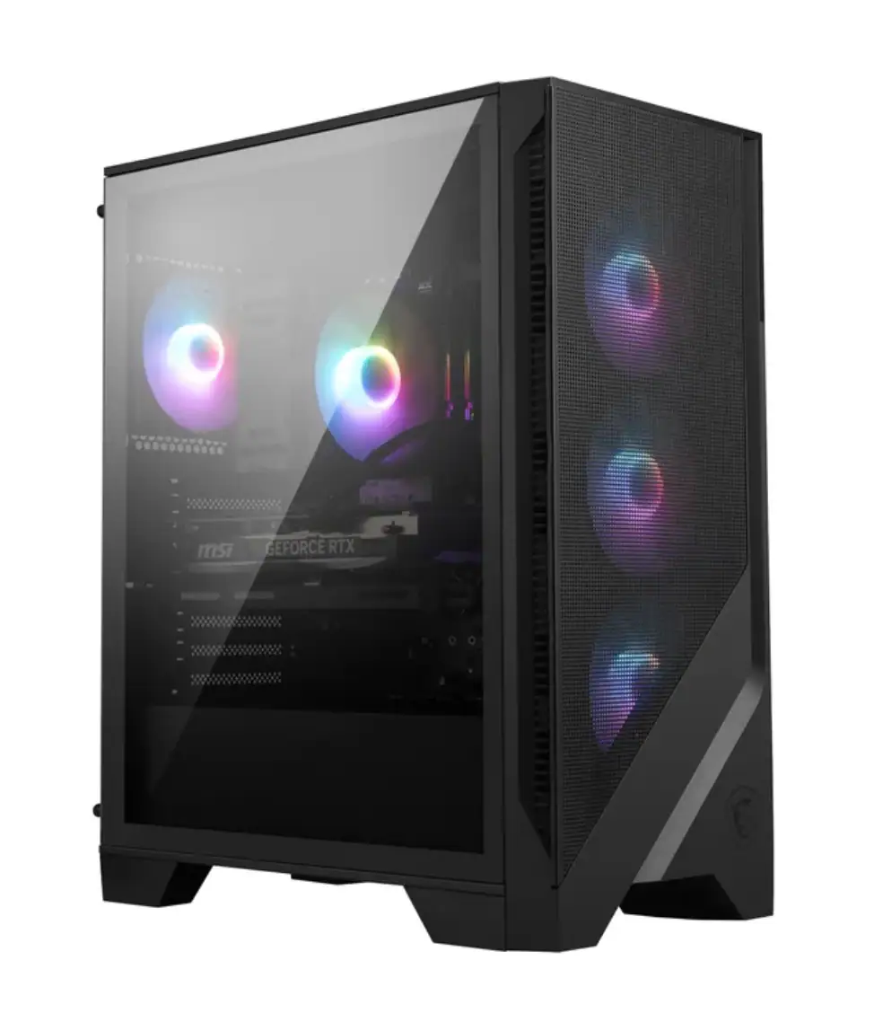 MSI - Codex R2 AI Gaming Desktop (Ultra 7-265, 32GB RAM, 2TB SSD, RTX 5060 Ti, Win11H) - Black
