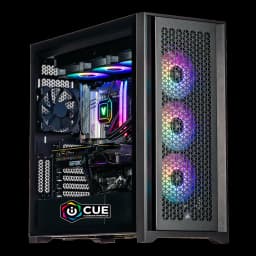 Velztorm - iCUE Certified Aciex Desktop PC (i9-13900K, 32GB, 1TB SSD, GeForce RTX 5080, WiFi 6, Bluetooth 5.2, Win 11 Home) - Black