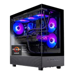 Skytech Gaming - Skytech AZURE3 - AMD Ryzen 7 7700X, 9070XT, 16GB 6000 MHz DDR5 RAM, 850W GOLD A3 PSU - Black