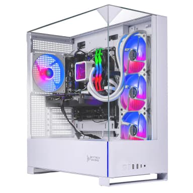 Skytech Gaming - Skytech ARCH5 - AMD Ryzen 7 7800X3D, 9070XT, 32GB 6000 MHz DDR5 RAM, 750W GOLD PSU - White