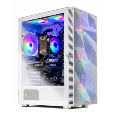 Skytech Gaming - Skytech STORM - AMD Ryzen 7 5700, 5060 Ti 8G, 32GB 3200 MHz DDR4 SDRAM, 650W GOLD PSU - White