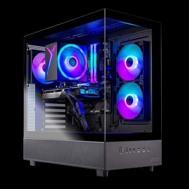 Azure 3 Gaming PC - AMD R5 8400F, AMD Radeon RX 9070 GRE 12GB, 16GB RAM, 1 TB NVMe Gen4
