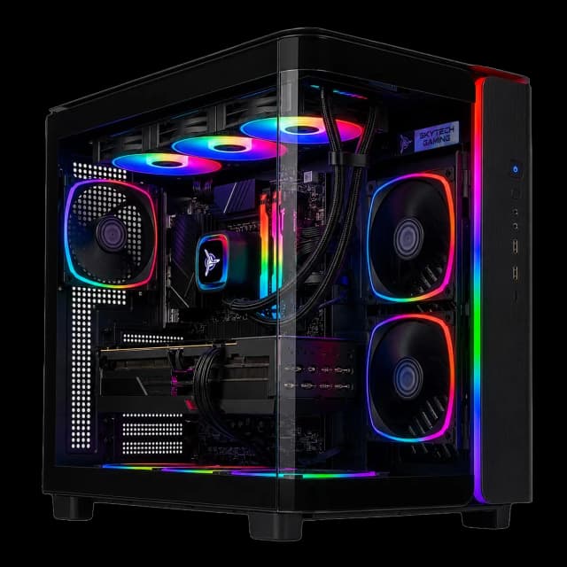 King 95 Gaming PC - AMD R9 9900X, Nvidia RTX 5070 Ti 16GB, 32GB RAM, 2 TB NVMe Gen4
