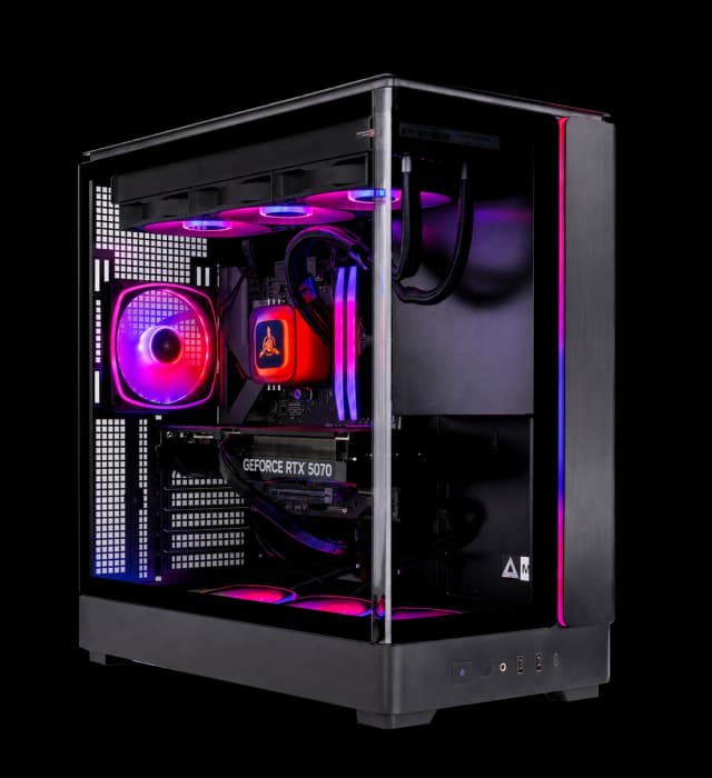 King 45 Gaming PC - AMD R7 9850X3D, Nvidia RTX 5080 16GB, 32GB RAM, 2 TB NVMe Gen4